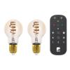 EGLO Leuchtmittel Set 2 x E27 110312 mit Remote, connect.Z