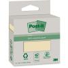 POST-IT Haftnotizen Recycling 76x76mm 6820R-2Y gelb 2x100 Blatt