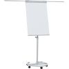 FRANKEN Flipchart ECO 68x105cm F2400/N hellgrau mobil