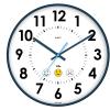 CEP Wanduhr 35cm 2113440141 weiss, mit CO2-Sensor