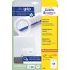 AVERY ZWECKFORM Universal-Etiketten 105x423mm 6136Z weiss 30 Blatt