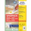 AVERY ZWECKFORM Universal-Etiketten 457x212mm L4736REV-65 weiss 50+15 Blatt