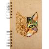 KOMONI Notizbuch Katze A5 KAT5G liniert 90 Blatt