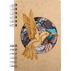KOMONI Notizbuch Hummingbird A5 KOLIB5B blanko 90 Blatt