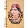 KOMONI Notizbuch Frida Kahlo A5 FRI-FACE5B blanko 90 Blatt