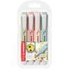 STABILO Swing Cool Leuchtmarker 1-4mm 275/4-09 Nature, Etui 4 Stück