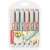 STABILO Swing Cool Leuchtmarker 1-4mm 275/6-09 Nature, Etui 6 Stück