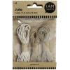 I AM CREATIVE Jutebänder 2.5m 4087.12 assortiert 3 Stück
