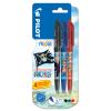 PILOT Frixion Ball OnePiece 0.7mm 150.300.96BL schwarz,rot,blau 3 Stück