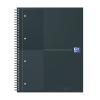 OXFORD Spiralbuch A4+ 400194457 liniert, schwarz 80 Blatt