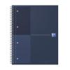 OXFORD Spiralbuch A4+ 400194458 liniert, dunkelblau 80 Blatt