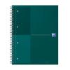 OXFORD Spiralbuch A4+ 400194460 liniert, grün 80 Blatt
