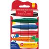 FABER-CASTELL Fingermalfarben 120409 6 Farben