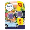 FEBREZE Auto Lufterfrischer 972121 Tropische Früchte Duo