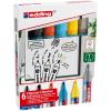 EDDING Flipchart Marker 385 1-5mm 4-385-380-38 Effektmarker 6 Stück