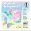 URSUS Faltblätter Transparentpapier 38065501 Feenstaub,15x15cm 50 Blatt