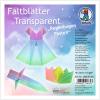URSUS Faltblätter Transparentpapier 38065503 pastell, 15x15cm 50 Blatt