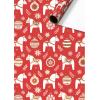 STEWO Geschenkpapier Dala 2528512220 rot 70x200cm