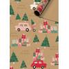 STEWO Geschenkpapier Anette 2528512747 dunkelgrün 70x200cm