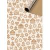 STEWO Geschenkpapier Garibaldi 2528512460 weiss 70x200cm