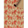 STEWO Geschenkpapier Dala 2528512260 weiss 70x200cm