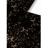 STEWO Geschenkpapier Sprenkel 2528579270 schwarz 70x150cm