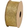STEWO Geschenkband Glitter 2583419380 gold 25mm 25x5m