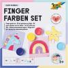 FOLIA Fingerfarben Sweet Rainbow 48211 5 Farben