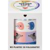 FOLIA Washi Tape Set Party Animal 26456 Hotfoil 4 Stück