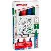 EDDING Flipchart Marker 380 1.5-3mm 380-E4 4 Farben