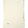 BIELLA Kartonregister A4 1126E elfenbein A-Z 26-teilig