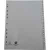 BIELLA Register PP A4 1726E grau A-Z 26-teilig