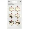 RICO DESIGN Sticker 3D I love Christmas 300471 Sterne 6 Stück
