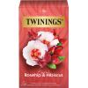 TWININGS Floral Hagebutte & Hibiskus 100017264 Beutel 2.5g, 20 Stk.