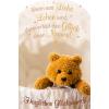 ABC Glückwunschkarte Baby B6 52623 Teddybär