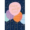 ABC Glückwunschkarte Prüfung B6 52319 Farbige Ballons