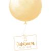 ABC Glückwunschkarte Jubiläum B6 52296 Goldener Ballon