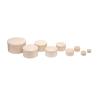 GLOREX Spandose rund 13.5x7.5cm 62003135 Holz