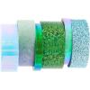 RICO DESIGN Washi Tape Set FSC 302164 grün, blau 6 Rollen