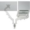 LEITZ Monitorarm Ergo 6538-00-85 Grau, inkl. Laptophalter