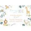 ABC Glückwunschkarte Baby FR B6 8442 Tiere