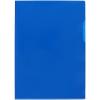 NOVOOO Pro Sichtmappen 120 my A4 400208199 blau, genarbt 100 Stück
