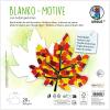 URSUS Blanko Motive 23x33cm 17120003F Herbstblatt 20 Blatt