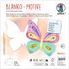 URSUS Blanko Motive 23x33cm 17120009F Schmetterling 20 Blatt