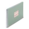 HAMA Spiralalbum Fine Art 36x32cm 9868 salbei 25 Blatt, weiss
