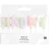 RICO DESIGN Kerzen Happy BIrthday 400590 pastell