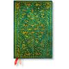 PAPERBLANKS Agenda Smaragdblume Mini 26/27 DD1723-4 1W/2S 18M DE HOR HC 9.5x14cm