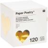 RICO DESIGN Sticker Herzen 300137 gold 120 Stück