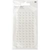 RICO DESIGN Perlensticker Herzen 99001.22.54 weiss 84 Stück