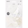 RICO DESIGN Luftballons 30cm 81001.00.04 Herz, weiss 12 Stück